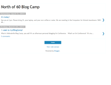 Tablet Screenshot of northof60blogcamp.blogspot.com