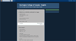 Desktop Screenshot of hccenglish.blogspot.com