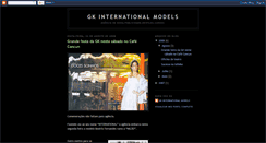 Desktop Screenshot of gkinternationalmodels.blogspot.com