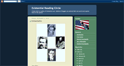 Desktop Screenshot of existentialreadingcircle.blogspot.com