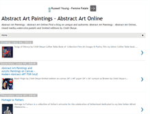 Tablet Screenshot of abstractartonline.blogspot.com