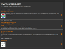 Tablet Screenshot of nefatronic.blogspot.com