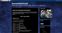 Desktop Screenshot of learnandmorecsi8.blogspot.com