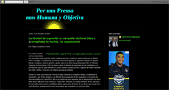 Desktop Screenshot of porunaprensamashumanayobjetiva.blogspot.com