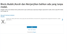 Tablet Screenshot of oke-bisnis.blogspot.com