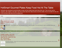 Tablet Screenshot of gourmetplates.blogspot.com