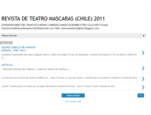 Tablet Screenshot of mascarasteatrodigital.blogspot.com