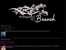 Tablet Screenshot of photographybybranch.blogspot.com