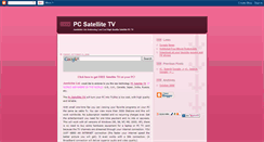 Desktop Screenshot of pcsatellitetv.blogspot.com