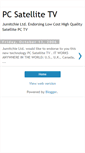 Mobile Screenshot of pcsatellitetv.blogspot.com