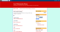 Desktop Screenshot of lesvetementsdoux.blogspot.com
