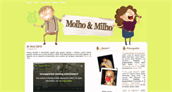 Desktop Screenshot of molhoymilho.blogspot.com