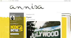 Desktop Screenshot of annisadoank.blogspot.com