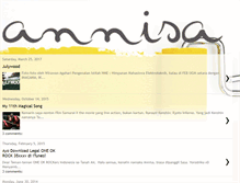 Tablet Screenshot of annisadoank.blogspot.com