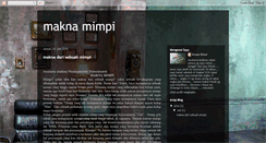 Desktop Screenshot of maknamimpi.blogspot.com