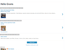 Tablet Screenshot of heliograms.blogspot.com