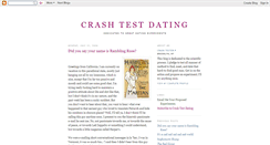 Desktop Screenshot of crashtestdating.blogspot.com