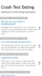 Mobile Screenshot of crashtestdating.blogspot.com