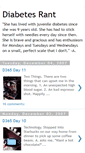 Mobile Screenshot of diabetesrant.blogspot.com