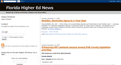 Desktop Screenshot of flhighered.blogspot.com