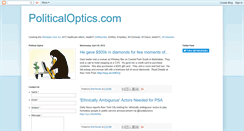 Desktop Screenshot of politicaloptics.blogspot.com