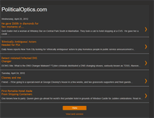 Tablet Screenshot of politicaloptics.blogspot.com