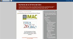Desktop Screenshot of escritoresdelaferia.blogspot.com