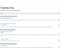 Tablet Screenshot of clippingaway.blogspot.com