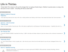 Tablet Screenshot of lifeinthirties.blogspot.com