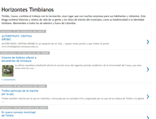 Tablet Screenshot of horizontestimbianos.blogspot.com