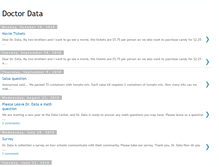 Tablet Screenshot of eaglesdoctordata.blogspot.com