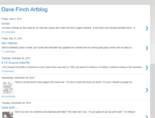 Tablet Screenshot of davefinchart.blogspot.com