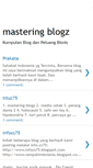 Mobile Screenshot of masteringbloggerz.blogspot.com