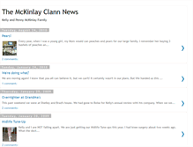 Tablet Screenshot of mckinlayclann.blogspot.com