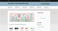 Desktop Screenshot of my-food-recipes.blogspot.com