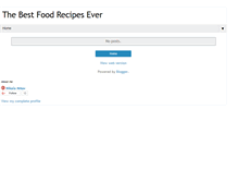 Tablet Screenshot of my-food-recipes.blogspot.com