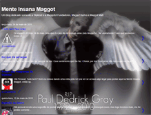 Tablet Screenshot of menteinsanamaggot.blogspot.com