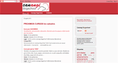 Desktop Screenshot of canangi-escuelacanina.blogspot.com