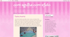 Desktop Screenshot of comagulhacomafeto.blogspot.com