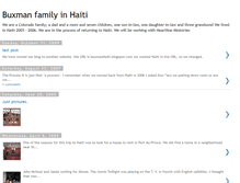 Tablet Screenshot of buxmanfamily.blogspot.com
