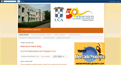 Desktop Screenshot of economiaplicadauca.blogspot.com