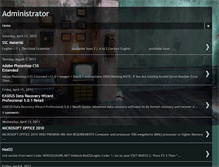 Tablet Screenshot of adminwarez.blogspot.com