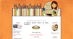Desktop Screenshot of mybucklingbookshelf.blogspot.com