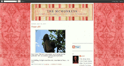 Desktop Screenshot of mickmonkeys.blogspot.com