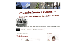 Desktop Screenshot of muschelmaus.blogspot.com