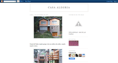 Desktop Screenshot of casa-alegria.blogspot.com