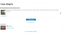 Tablet Screenshot of casa-alegria.blogspot.com