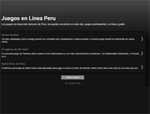 Tablet Screenshot of juegos2internet.blogspot.com