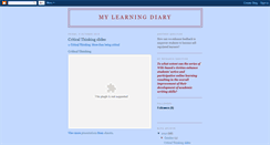 Desktop Screenshot of myarlearningdiary.blogspot.com