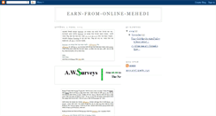 Desktop Screenshot of earn-from-online-mehedi.blogspot.com